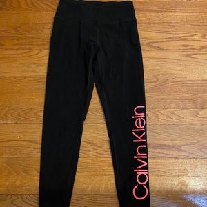 Black Calvin Klein leggings